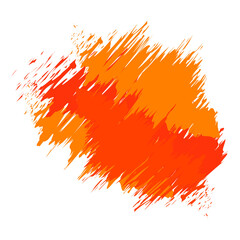 Fototapeta na wymiar Red orange design template illustration of an background file format png element design