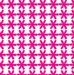 pink color floral fabric art textile r