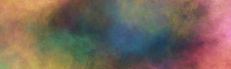Galaxy watercolor background, Universe, Milky way, illustration panorama