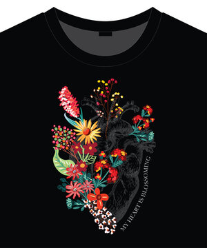 Unisex trendy graphic pattern design for t shirt print