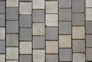 square stone block paving