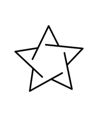 star line icon, vector best line icon.