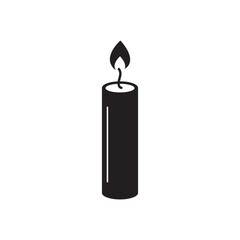 candle icon design vector isolated