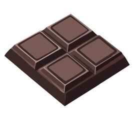 small chocolate bar vector