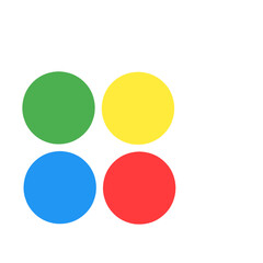 Color palette vector illustration