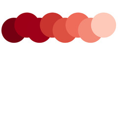 Color palette vector illustration