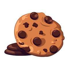 Gourmet chocolate cookie