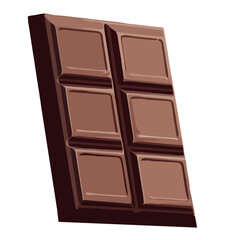 sweet chocolate bar vector design