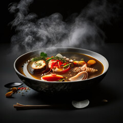 Tom Yum Fish Hot Pot