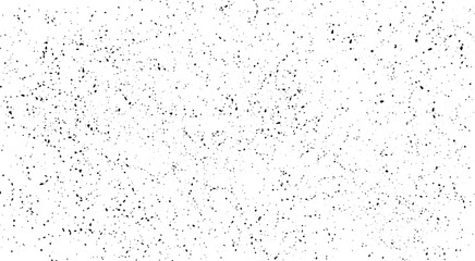 Grunge detailed texture background of dots, spots, spheres, circles. Abstract black vector background