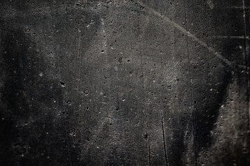 black rubber with visible details. background or texture