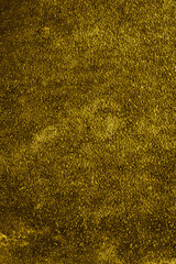 rusty old sheet of gold color. background or texture