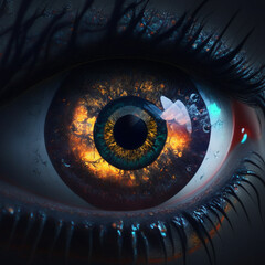 big eyes watching you