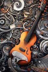 Cyberpunk Serenade Futuristic Musical Instruments