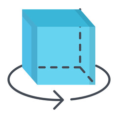 All Round View Flat Icon