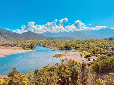 Fango Valley in Corsica, France