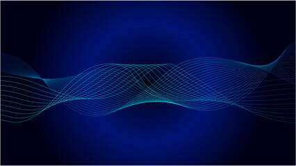 vector abstract blue background