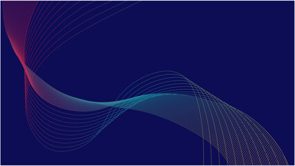 vector abstract background with wave