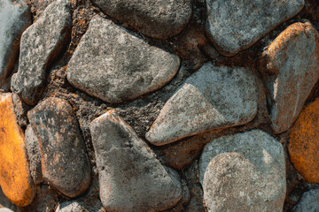 Texture of a stone wall. 