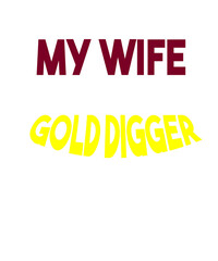 My wife is a gold graverin