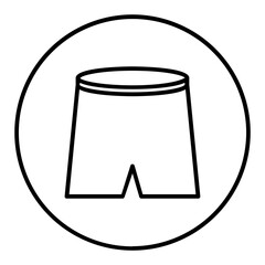  shorts icon