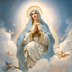 - Holy Virgin Mary, pray for us! 5, generative ai