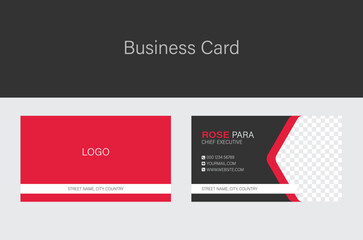 business card template