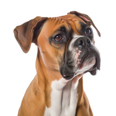 Fototapeta premium dog isolated on transparent background cutout