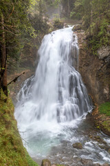 Gollinger Wasserfall am Schwarzbach, Salzburger Land, Österreich