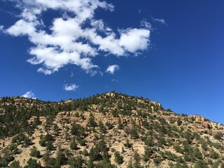 Mountain in Nine Mile Canyon Utah