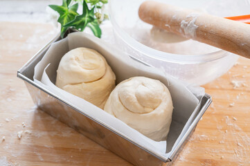 焼く前のデニッシュパン