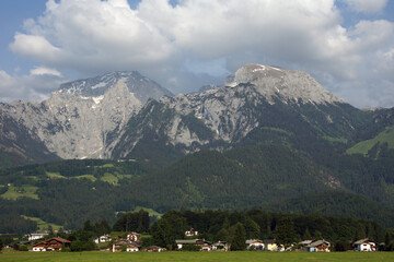 Bergpanorama Sch&ouml;nau am K&ouml;nigsee