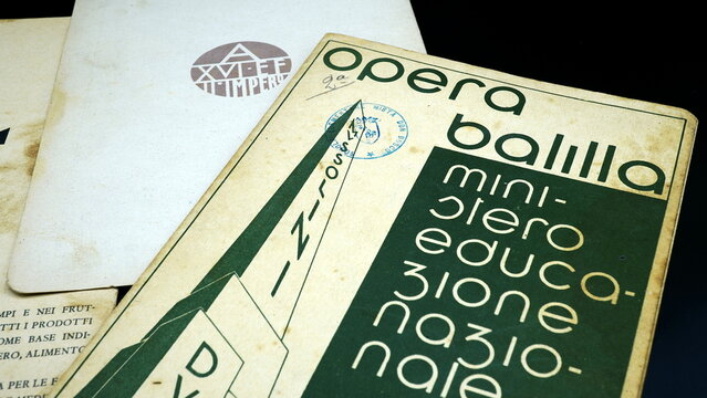 series of historical school report cards, dating back to the 1930s