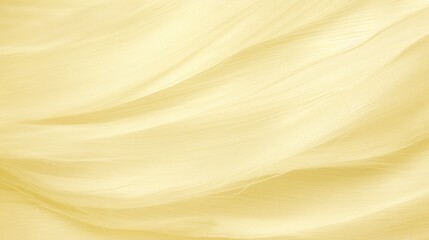 Pale Yellow Textured Background: Soft Butter Yellow Banner or Website Header with Light Texture. Generative AI
