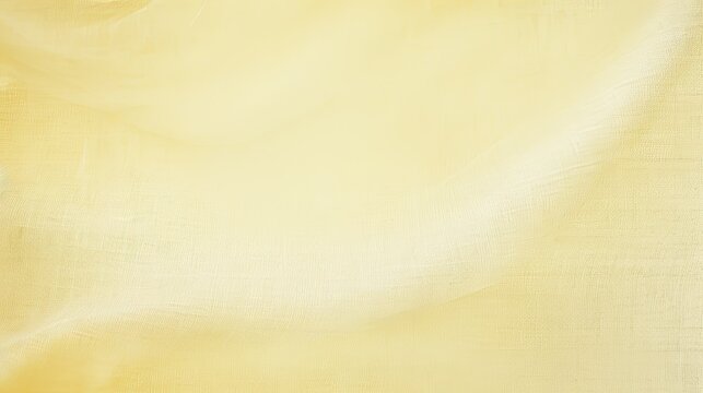 Soft Butter Yellow Texture for Website Header or Banner Background. Generative AI