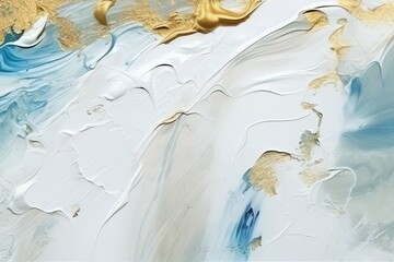 watercolor wallpaper with luxurious golden accents.generative ai