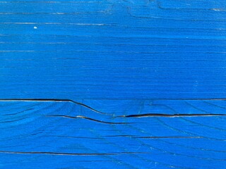 a blue painted washed out plank wall