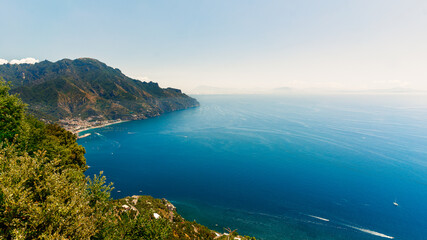 Fototapeta na wymiar Ravello, costiera Amalfitana, Italy