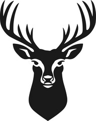 Vector Buck Deer Vector illustration