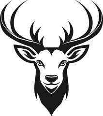 Vector Buck Deer Vector illustration