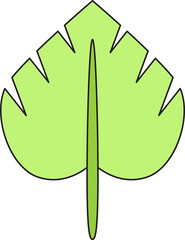 spring leaf illustration