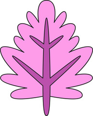 spring leaf illustration