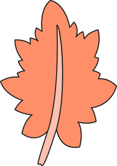spring leaf illustration