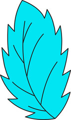 autumn leaf illustration