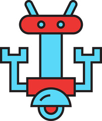 humanoid robot icon