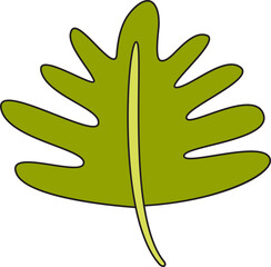 autumn leaf illustration