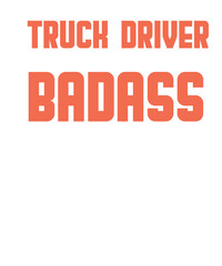Truck driver profession