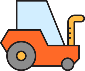 tractor machinery icon