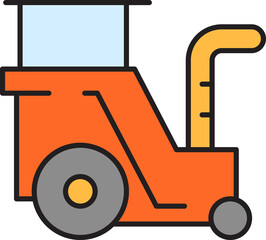 tractor machinery icon