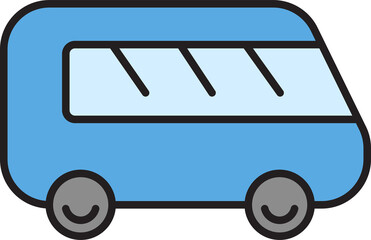 van icon illustration